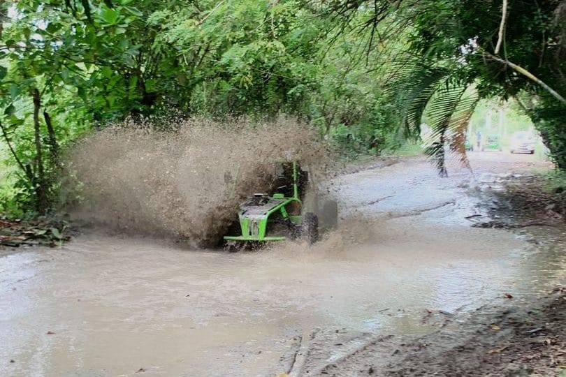Buggy adventure near Damajagua Waterfalls
