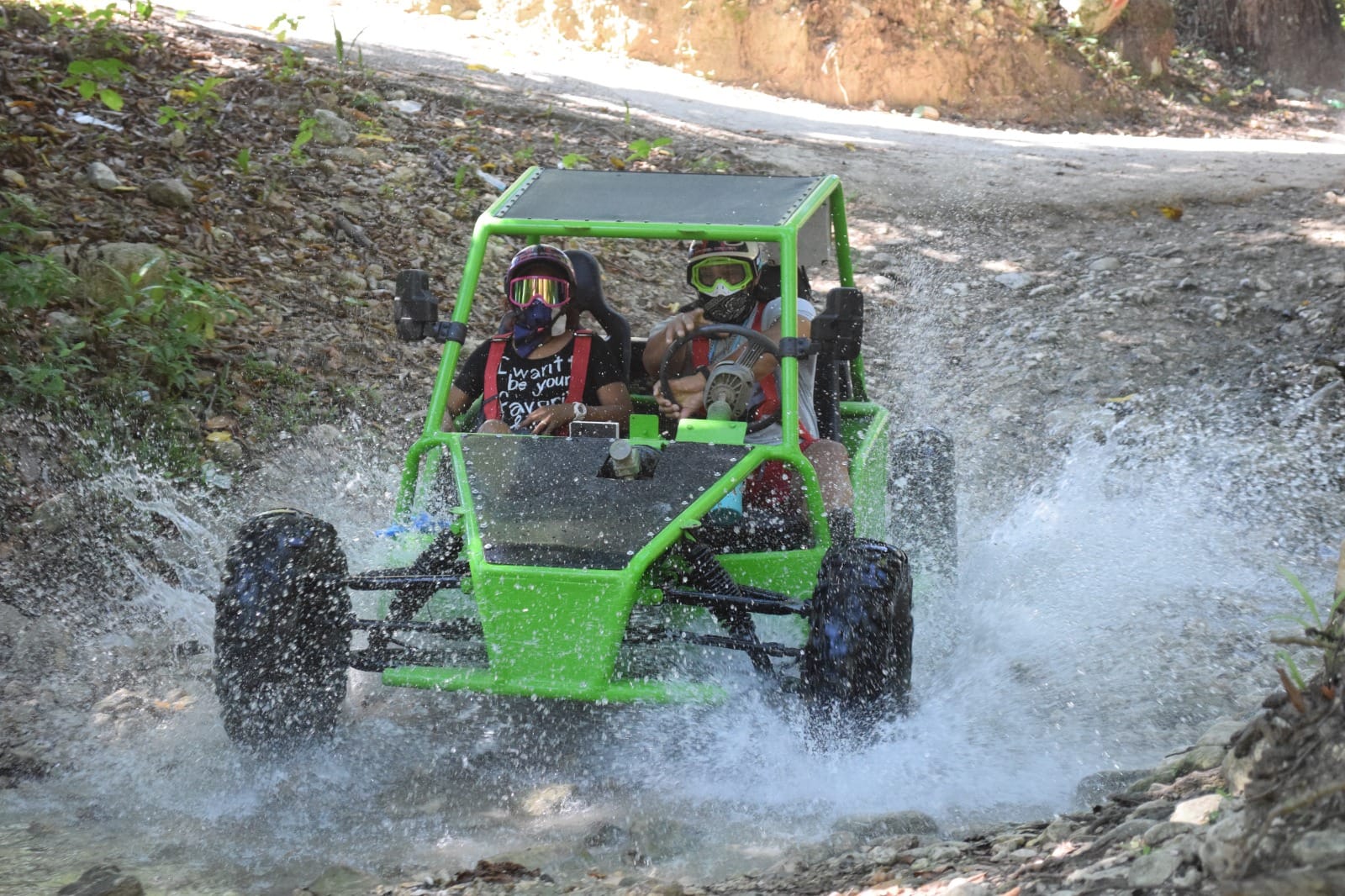 Dune buggy riding in Puerto Plata